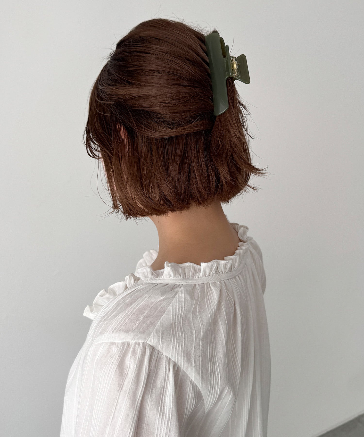 スクエアヘアクリップ