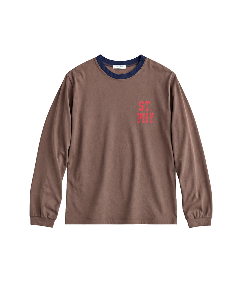 "ST.PHY"リンガーロングTシャツ