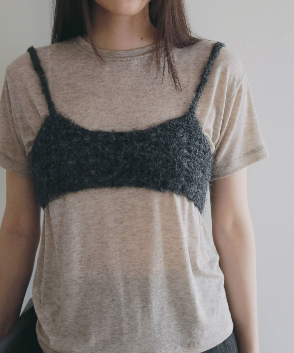Crochet Knit Bustier