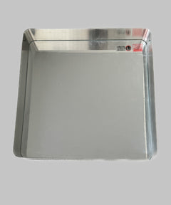 MIRROR WITH STEEL FRAME SATIN FINISH/ミラーウィズスチールフレームサテンフィニッシュ/D19-0059ST