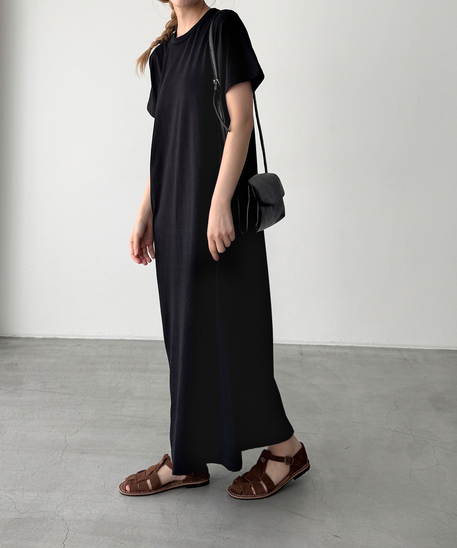 Tシャツロングワンピース