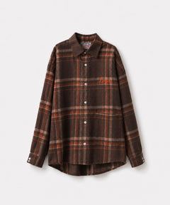 チェックロングスリーブシャツ