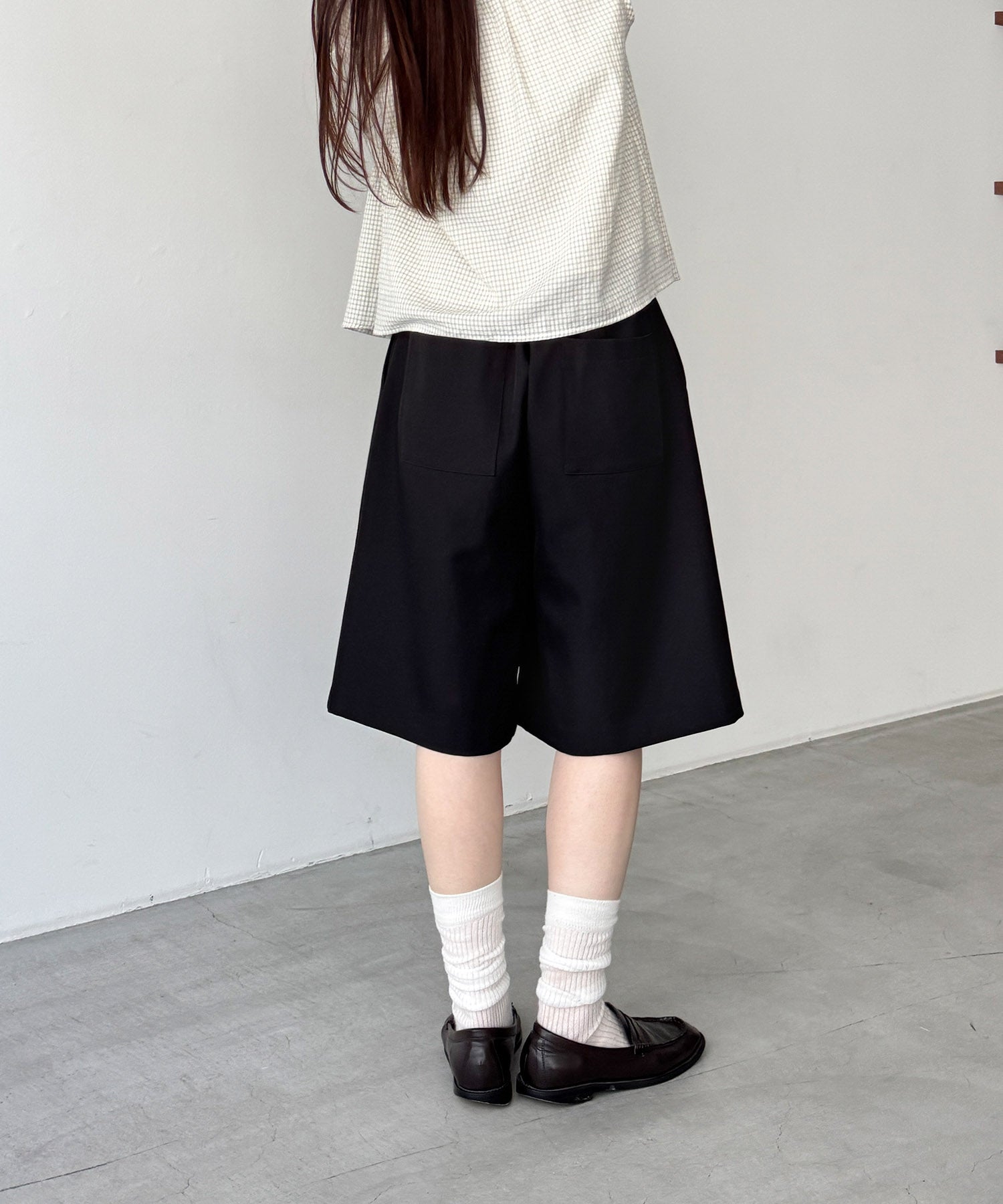 シングルタックハーフパンツ