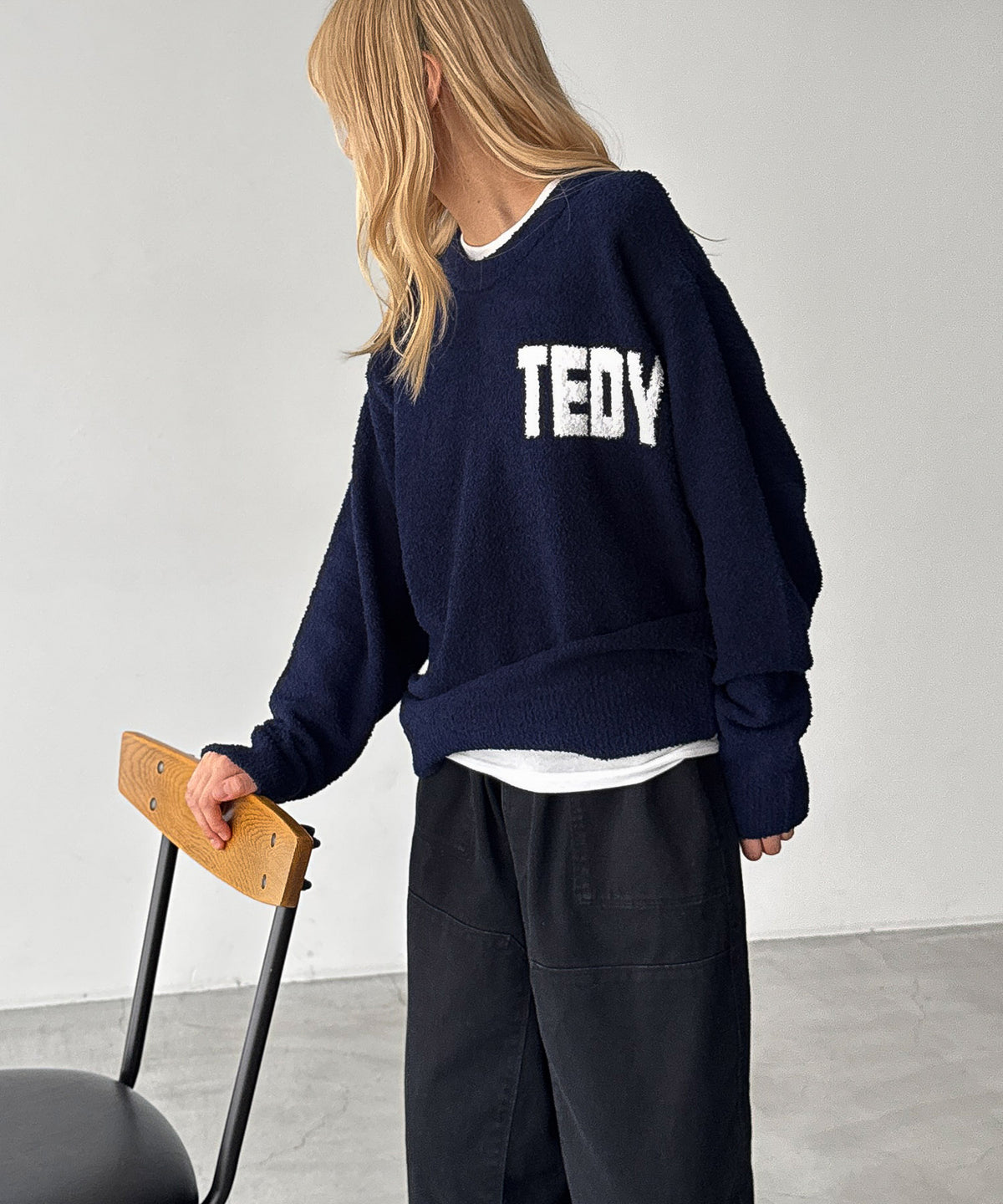 "TEDY GENTLO"クルーネックニット
