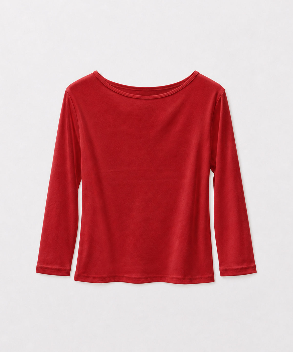 リブボート7分袖Tシャツ