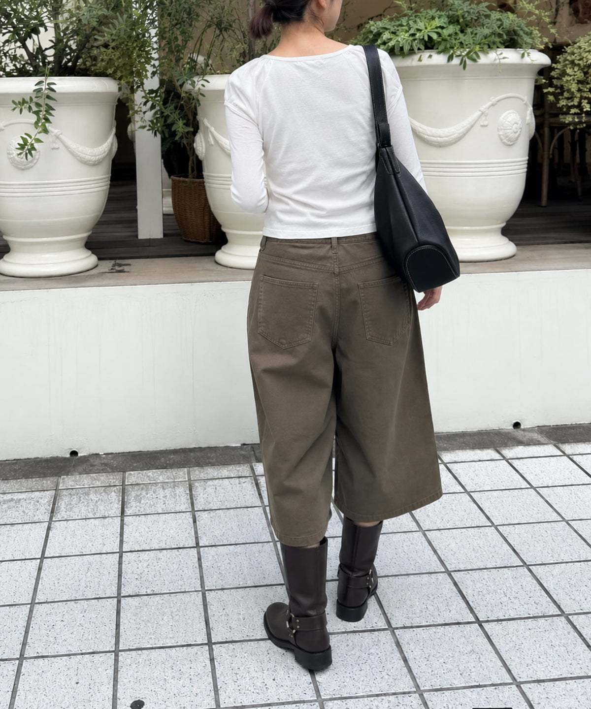 ツイルバミューダパンツ