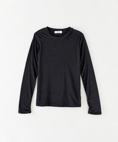 コットンテンセルクルーネックロンT