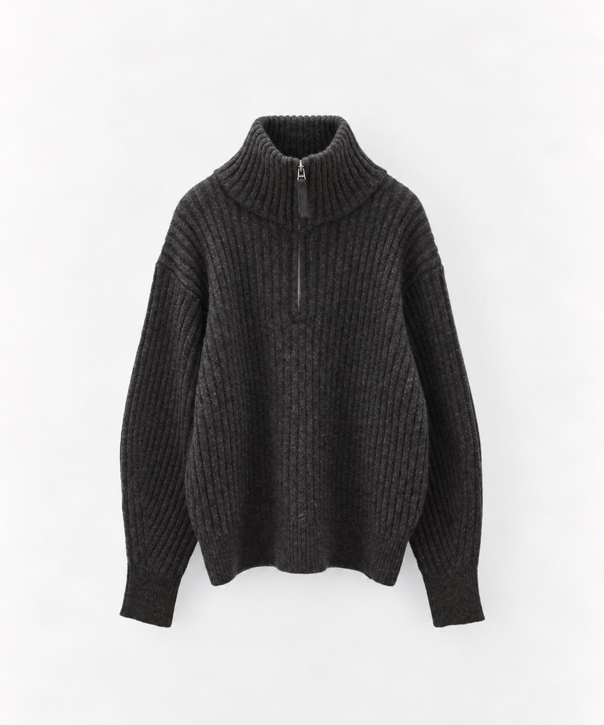 Halfzip Rib Knit