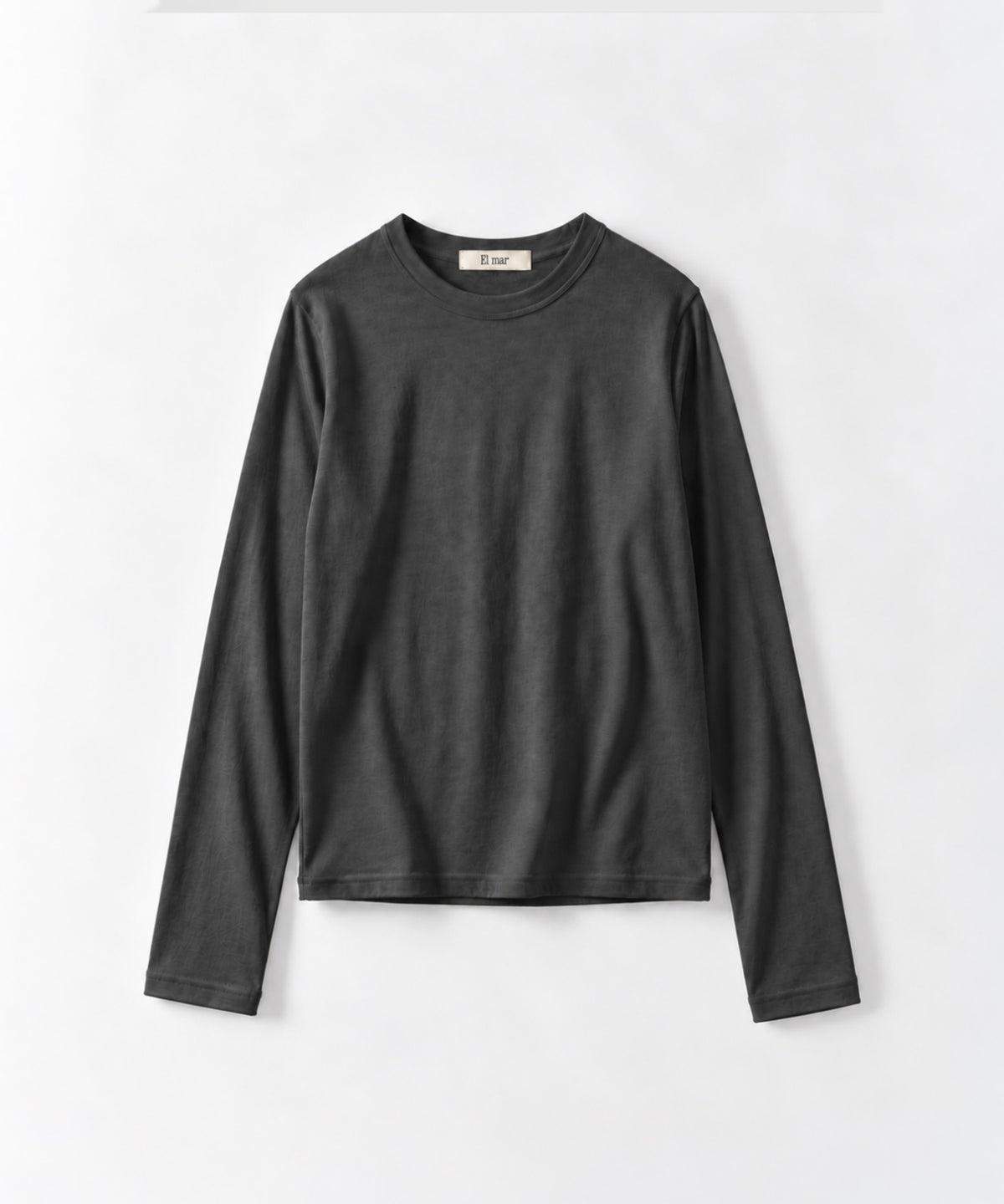 コットンストレッチロングTシャツ