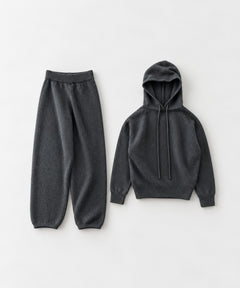 パーカーニットセットアップ