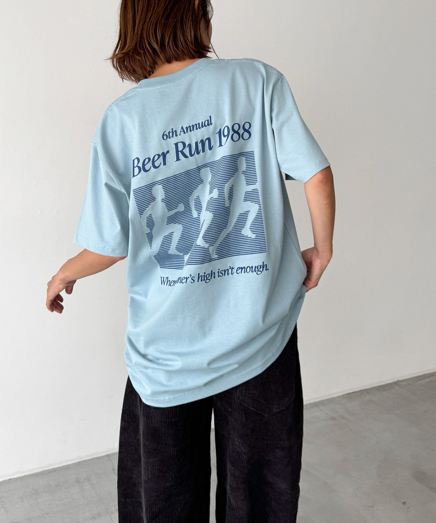 "BEER RUN"半袖Tシャツ