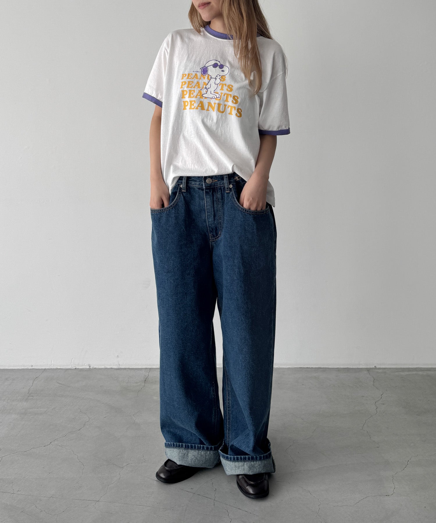 "SNOOPY"Tシャツ