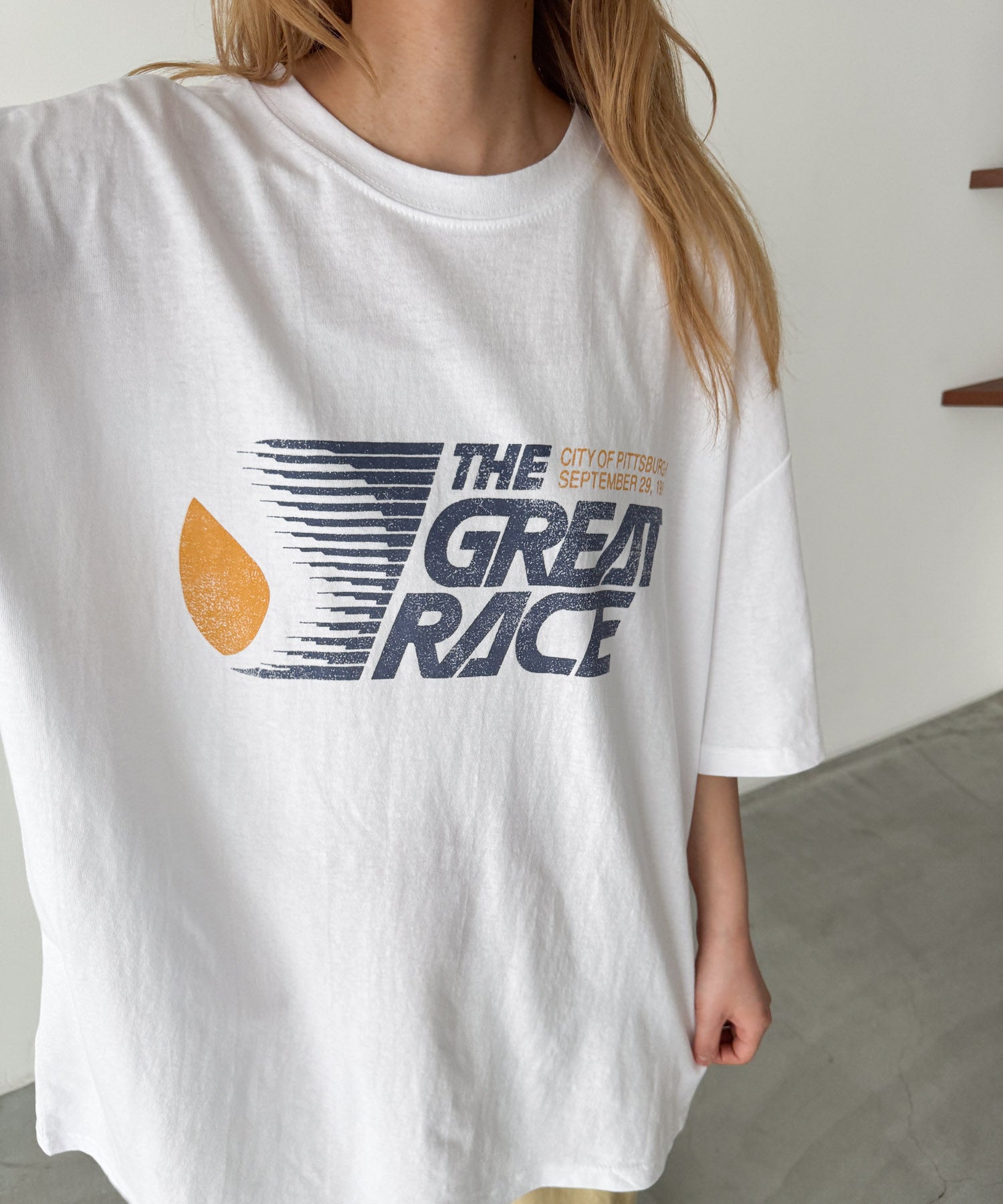 "GREAT RACE"Tシャツ
