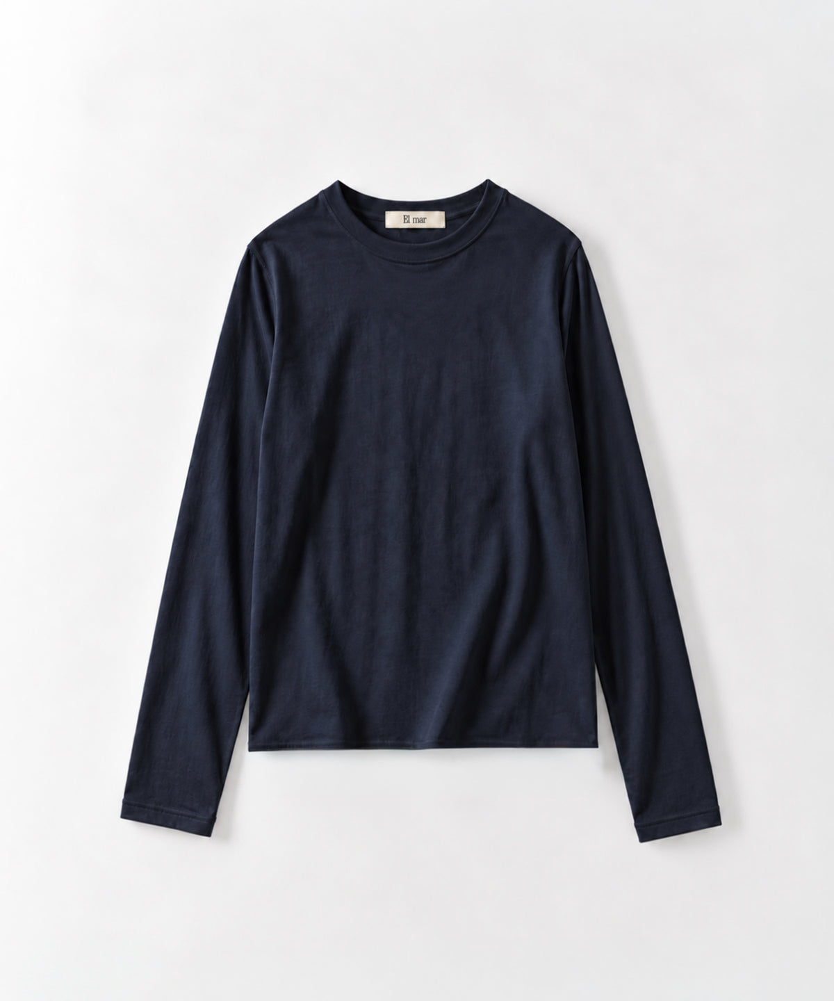 コットンストレッチロングTシャツ