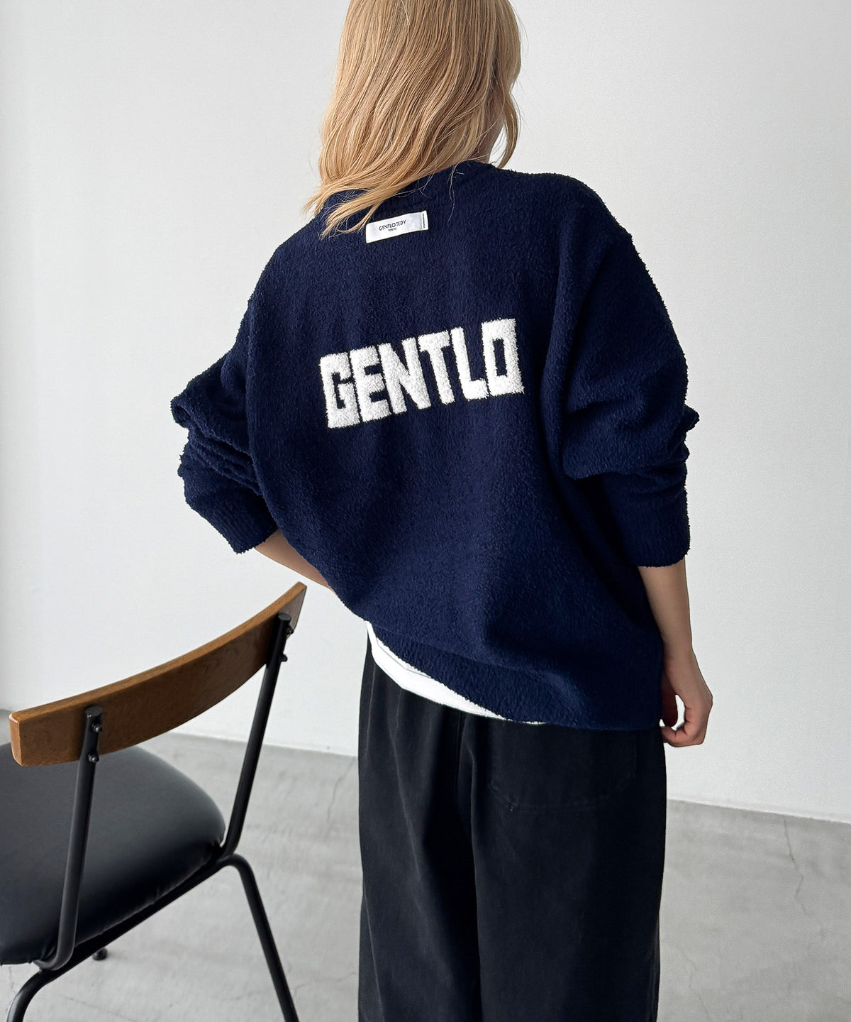 "TEDY GENTLO"クルーネックニット