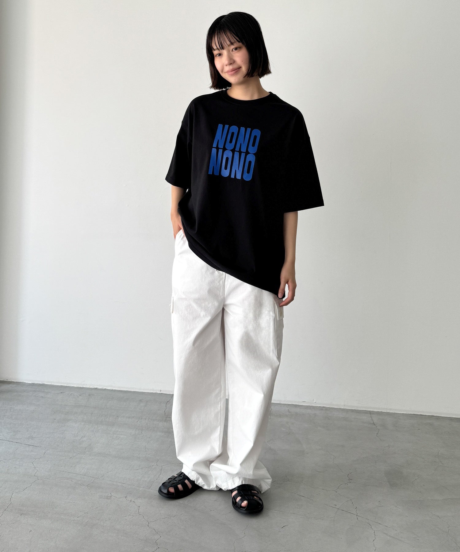 "NO"Tシャツ
