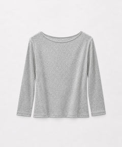 リブボート7分袖Tシャツ