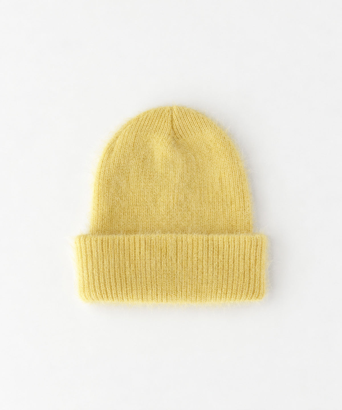 アンゴラ混シャギーニットCAP