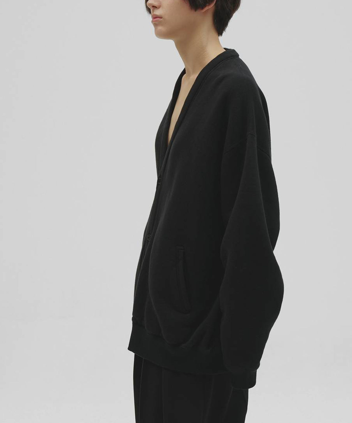 Cotton Brushed Cardigan