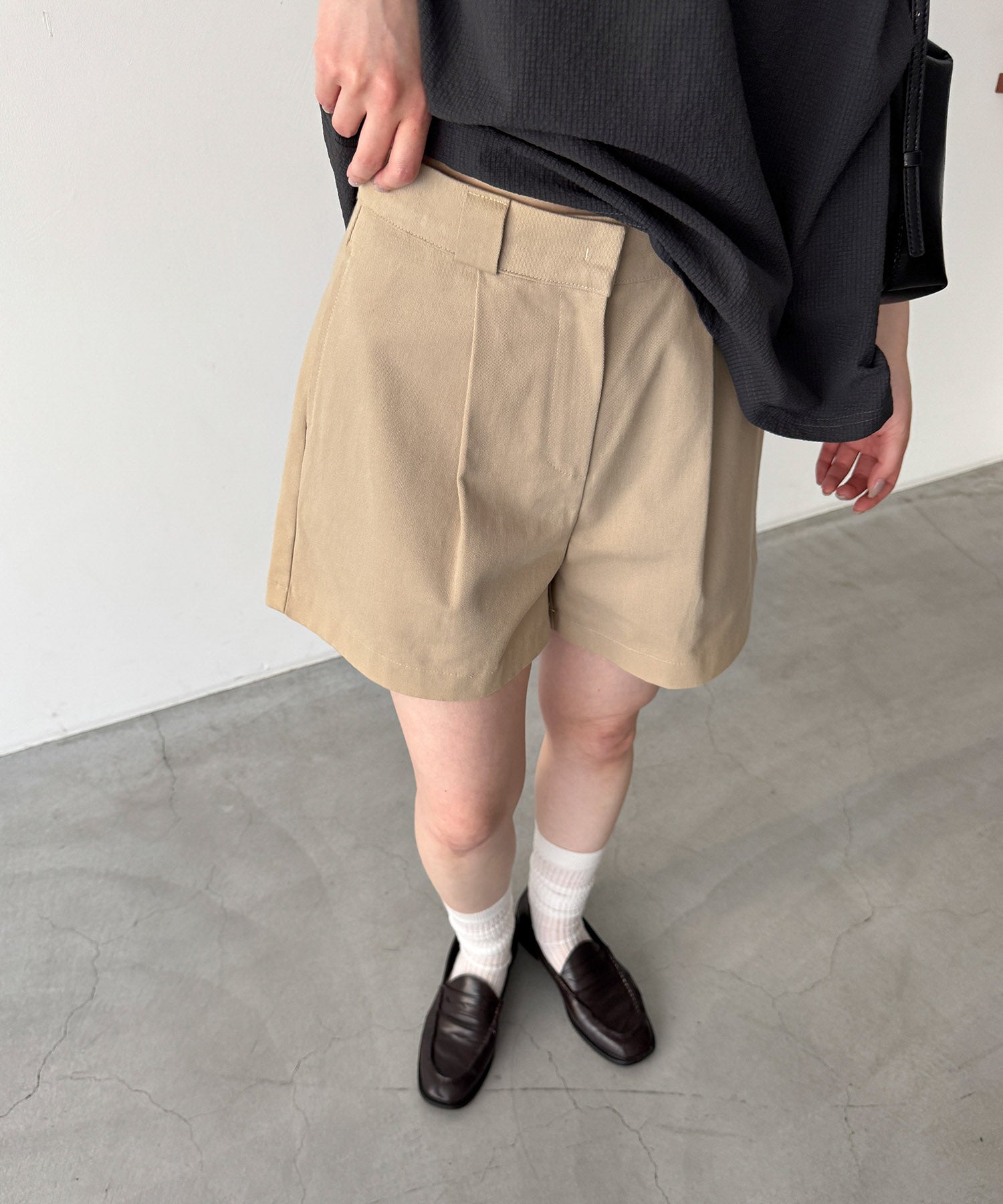 コットンショートパンツ