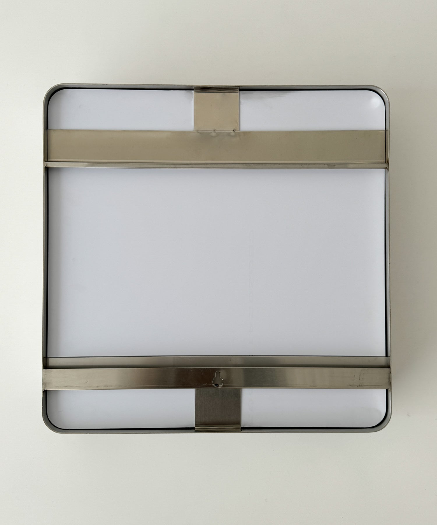 MIRROR WITH STEEL FRAME SATIN FINISH/ミラーウィズスチールフレームサテンフィニッシュ/D19-0059ST