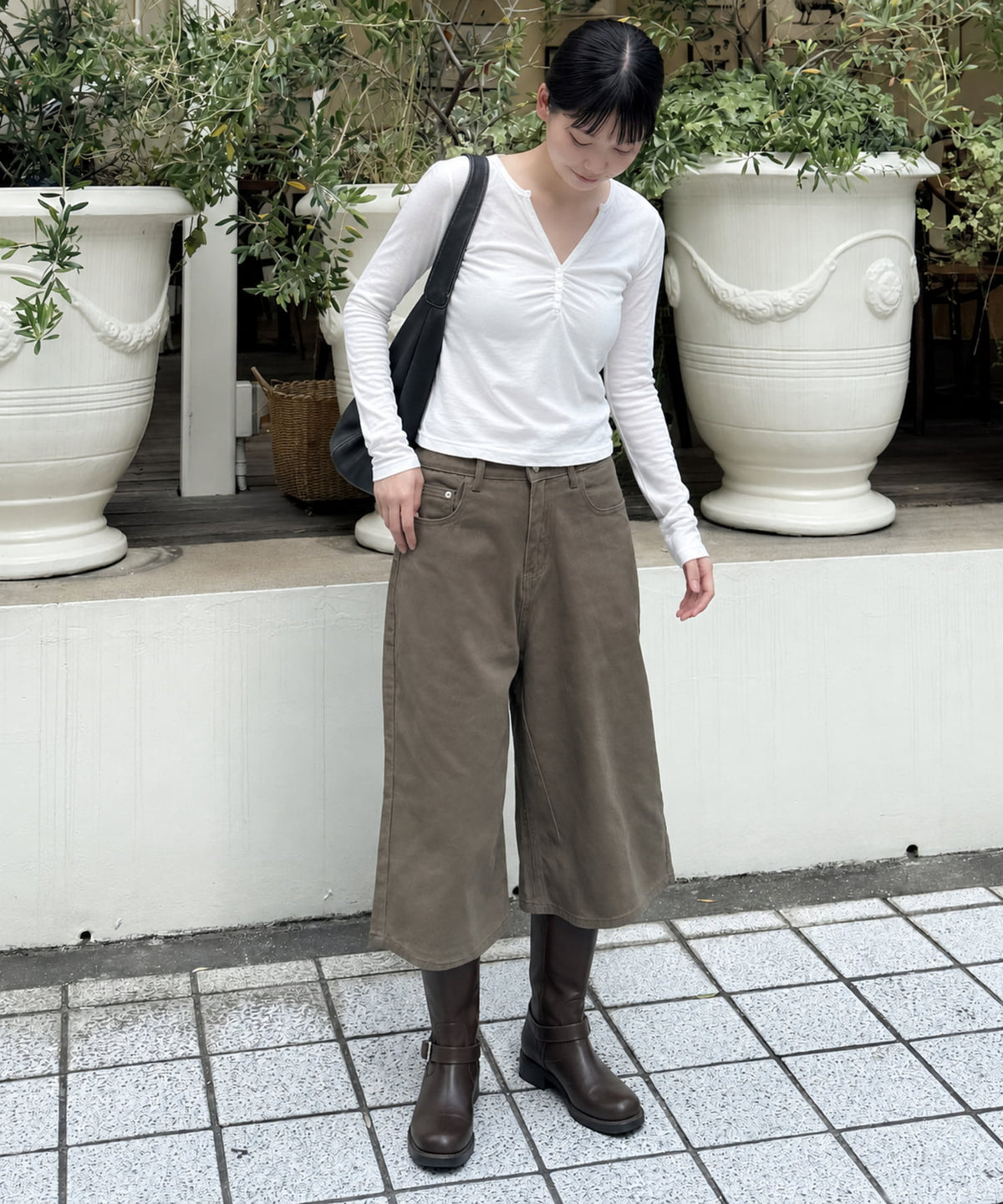 ツイルバミューダパンツ
