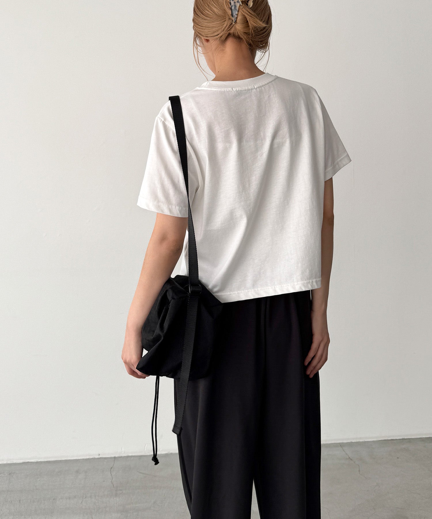 "GREECE"コンパクトTシャツ