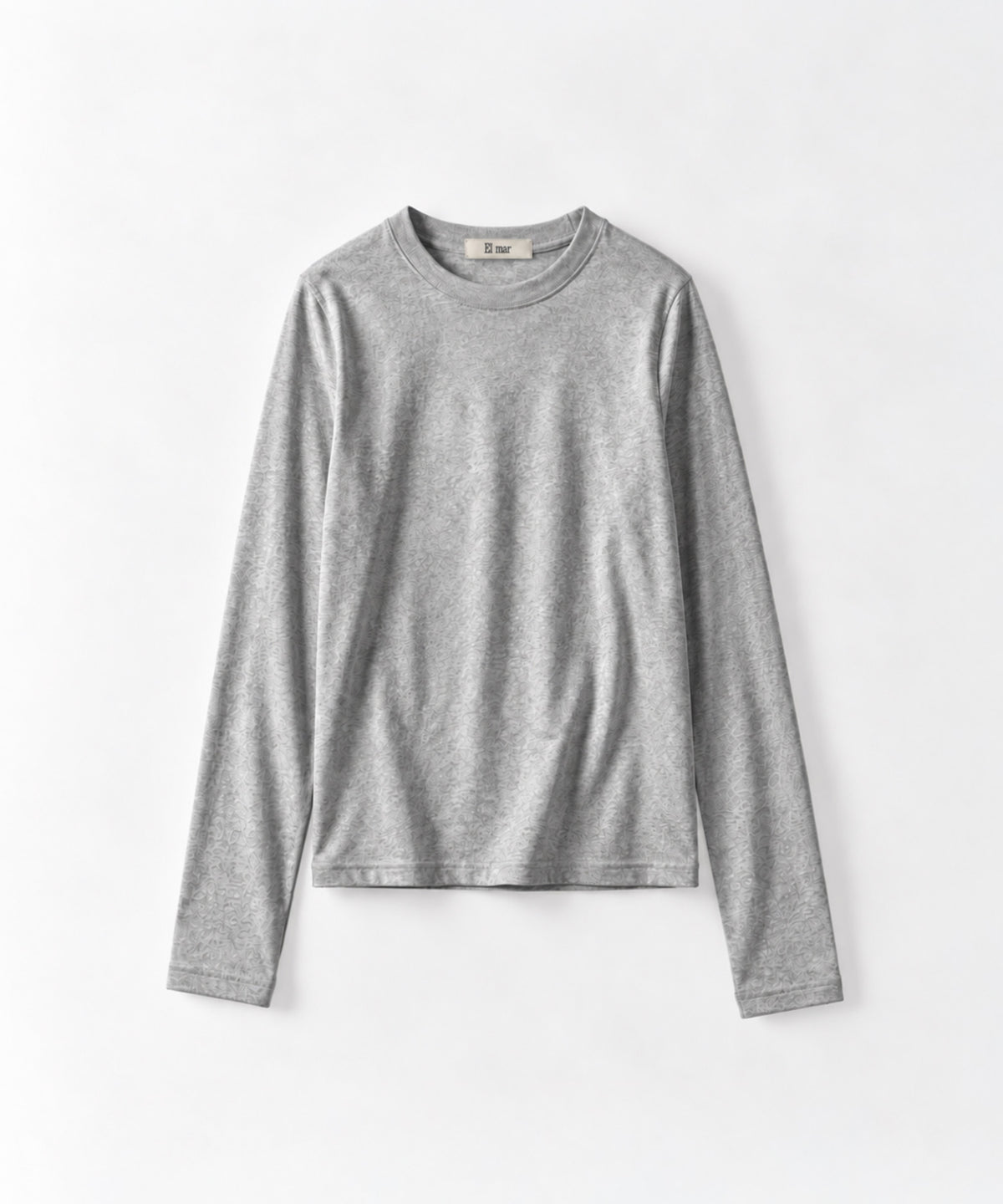 コットンストレッチロングTシャツ