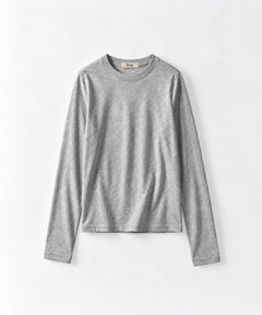 コットンストレッチロングTシャツ