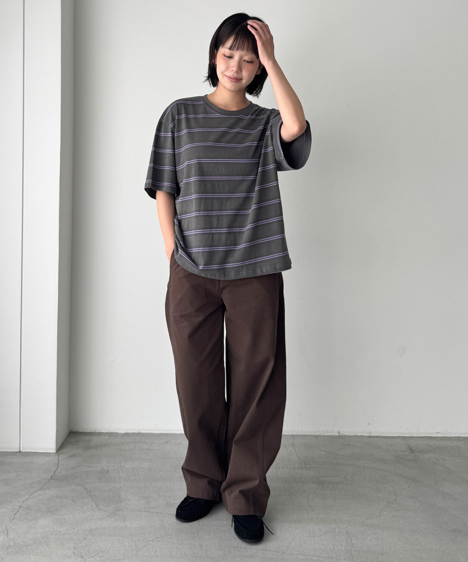VintageボーダーTシャツ
