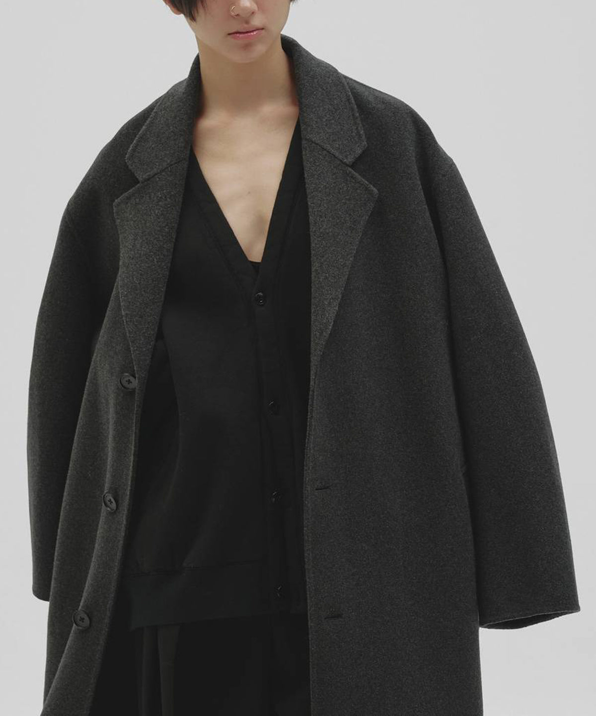 Cotton Brushed Cardigan