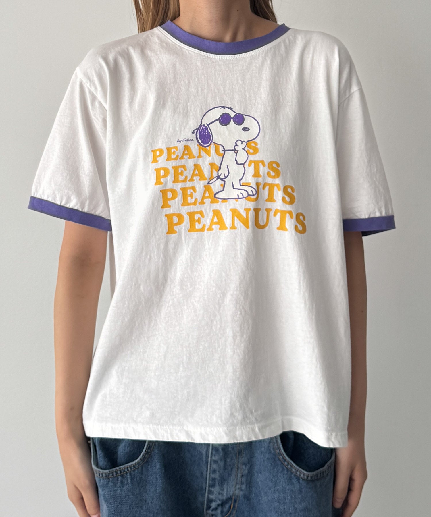 "SNOOPY"Tシャツ