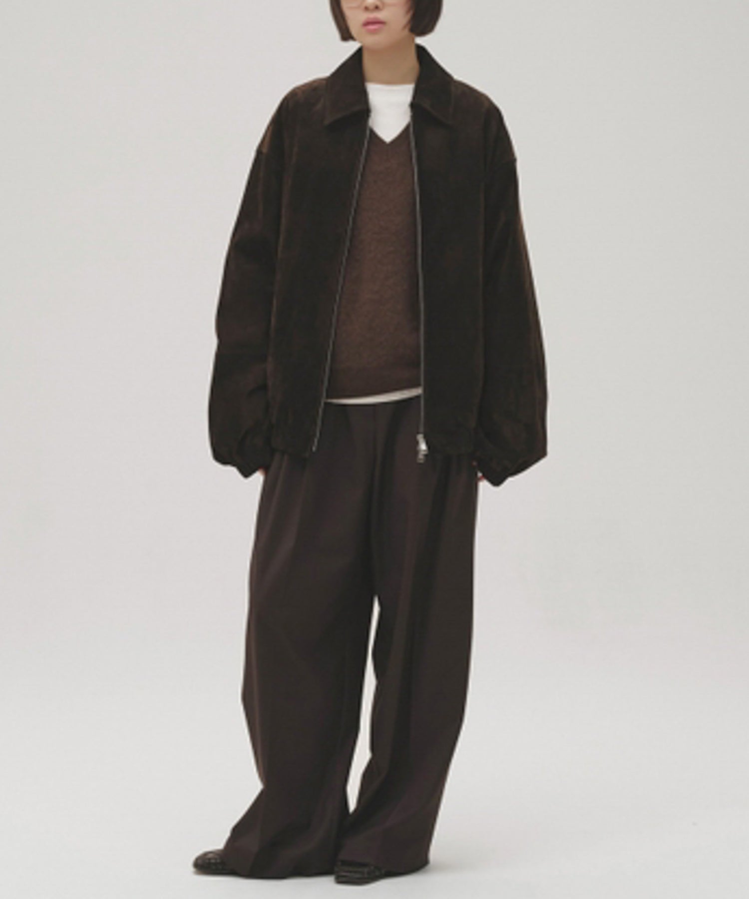 Suede Zip Blouson スエードジップブルゾン/12620204