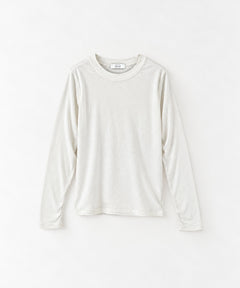 コットンテンセルクルーネックロンT
