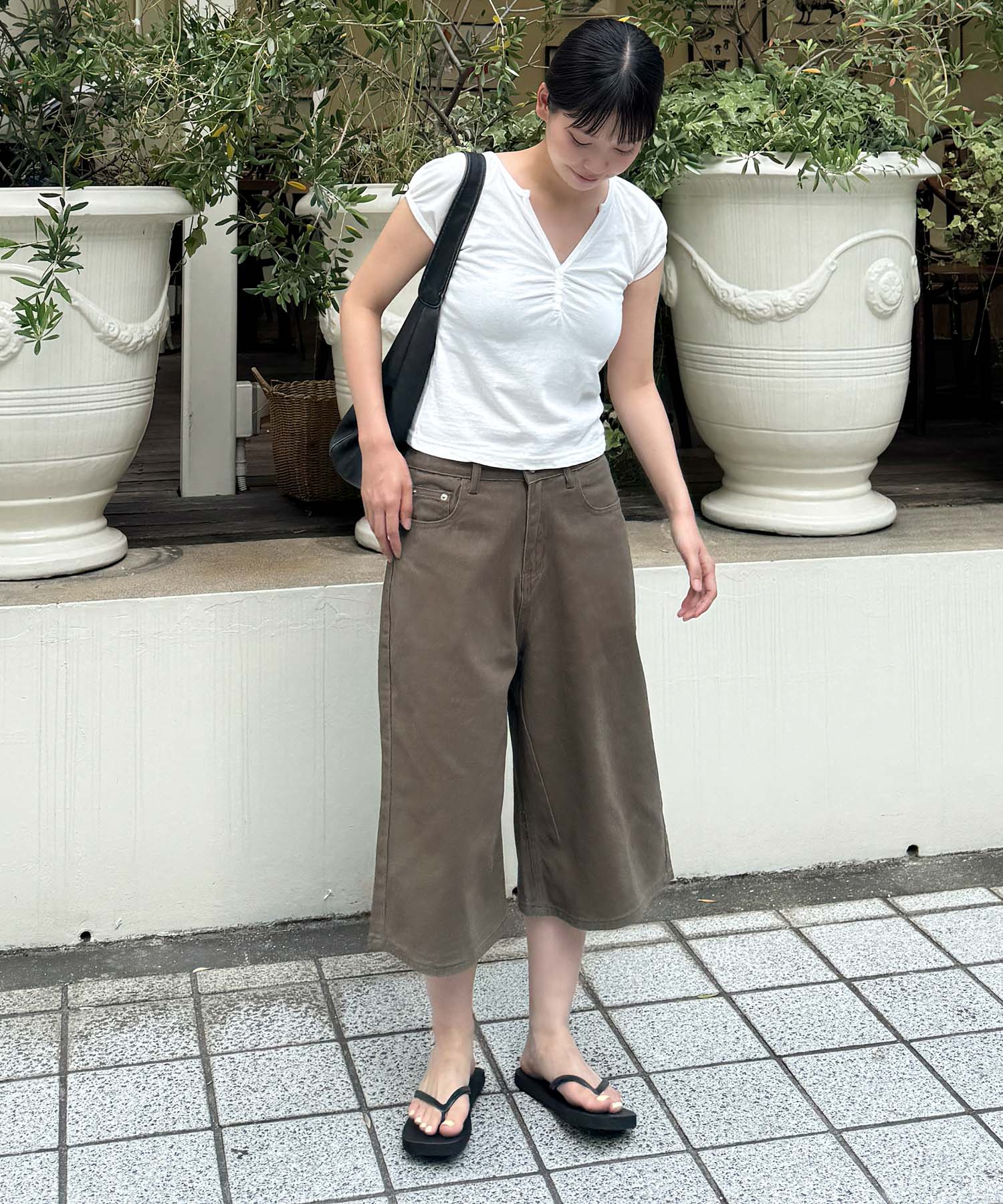 ツイルバミューダパンツ