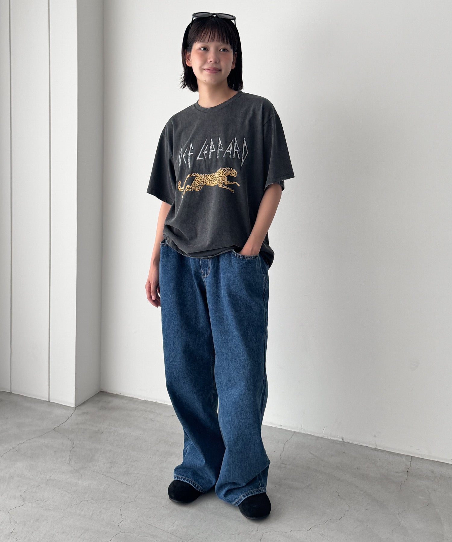 レオパードTシャツ