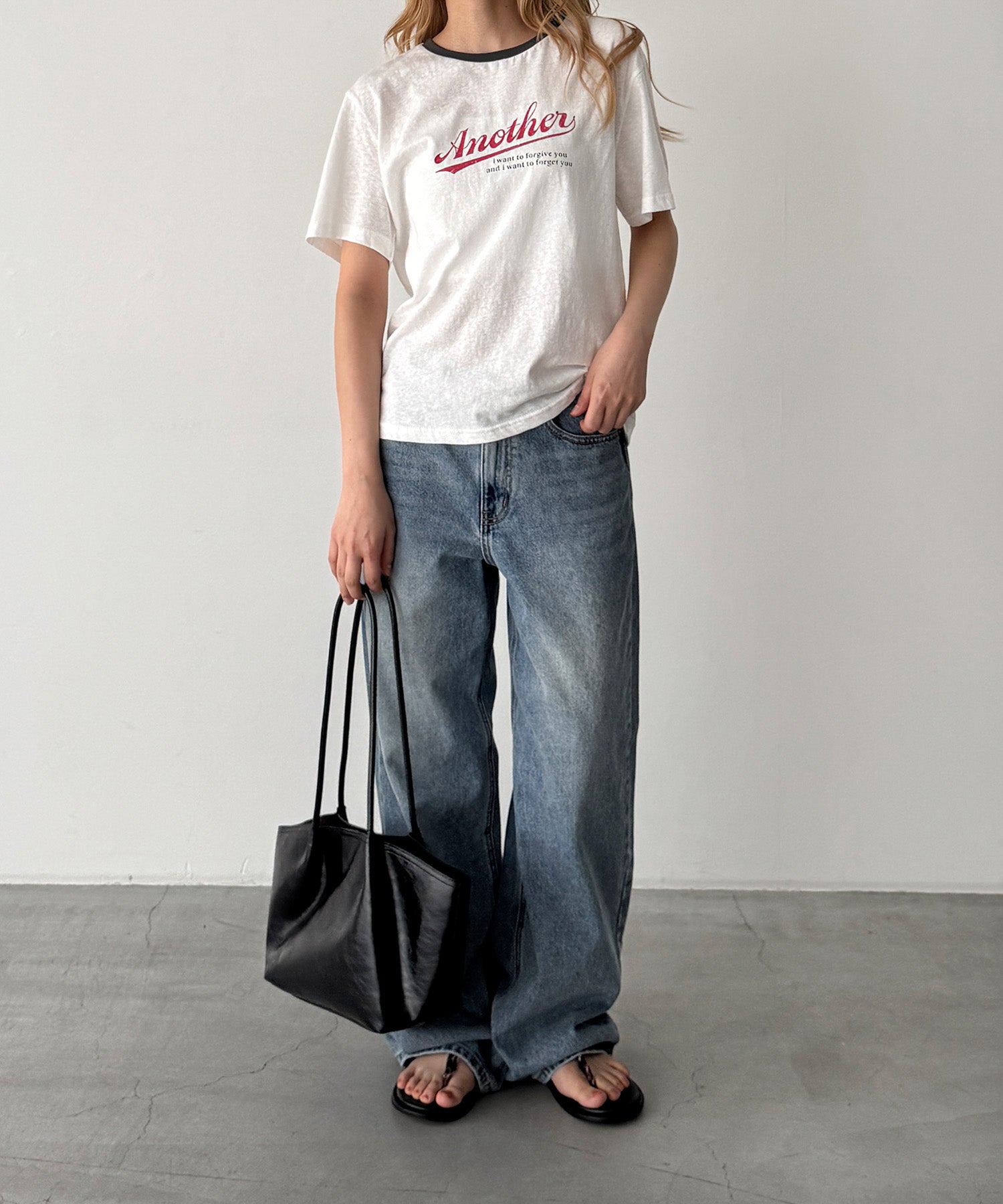 "Another"リンガーTシャツ