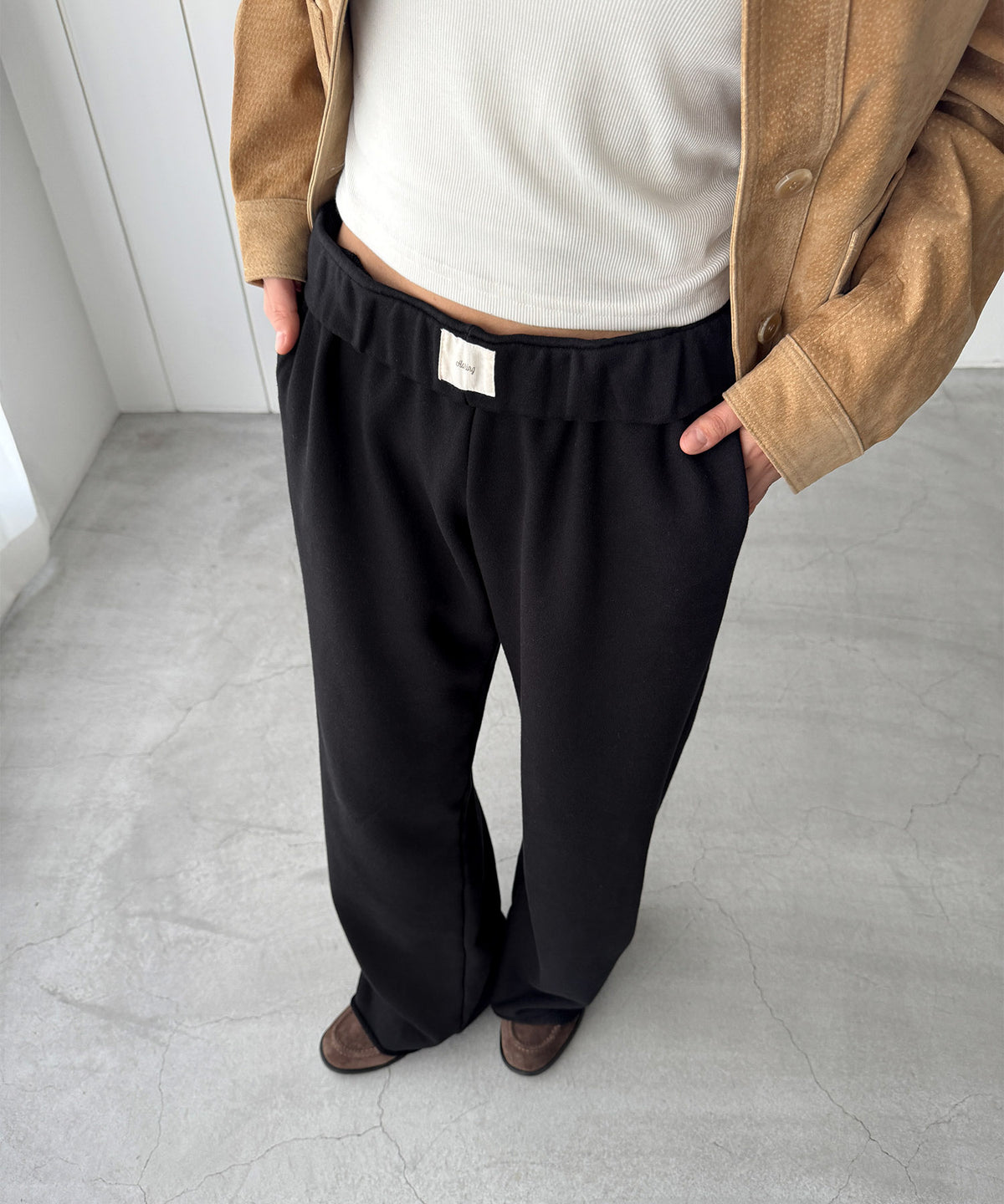 カットオフスウェットパンツ