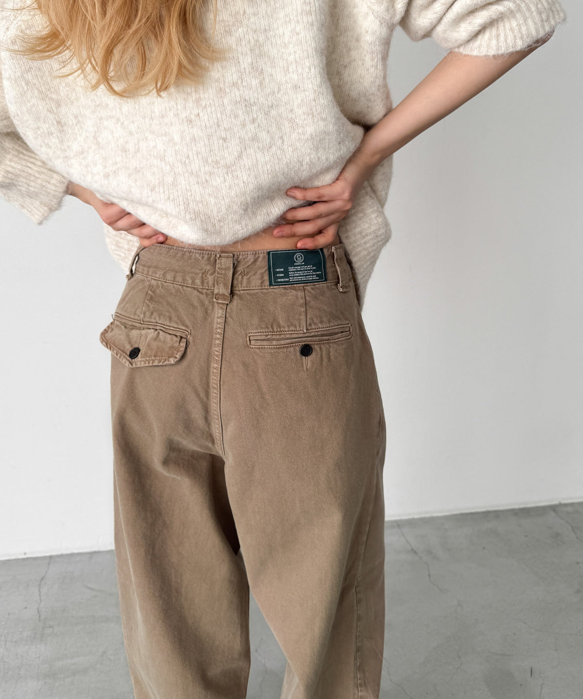 ヘビーツイルタックパンツ