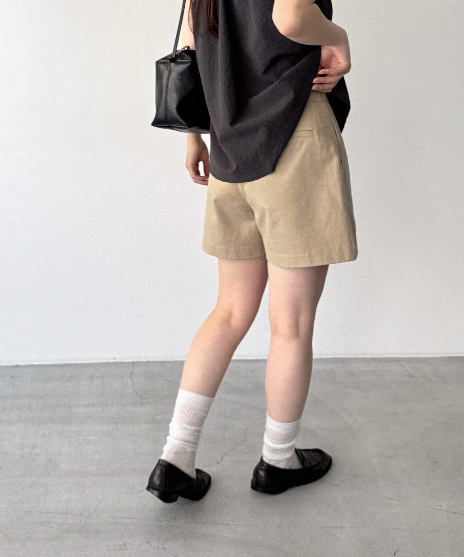 コットンショートパンツ