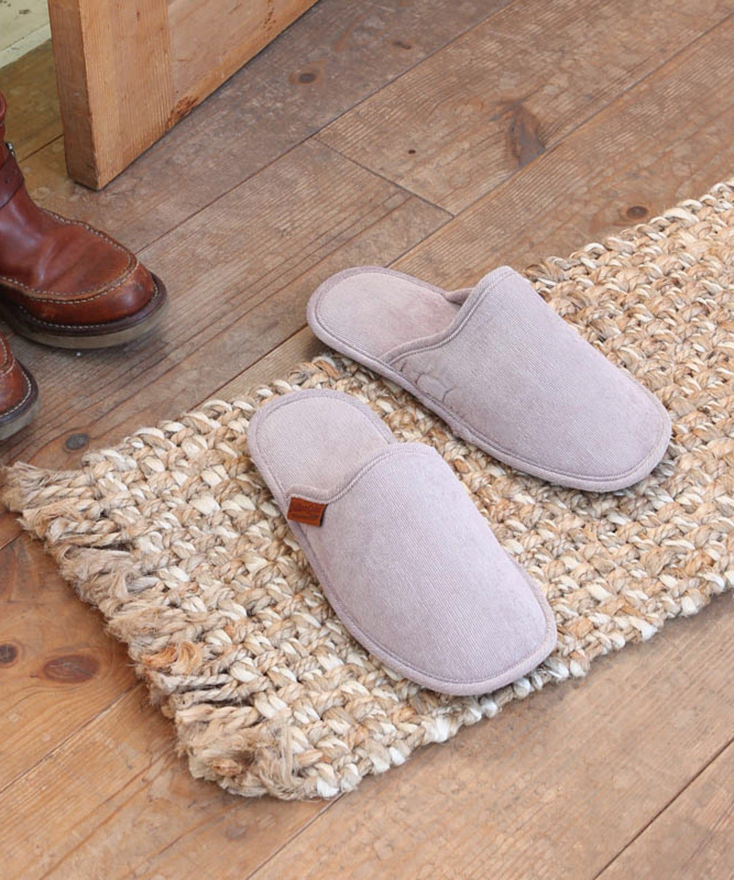 CORDUROY SLIPPERS EV/コーデュロイスリッパ(MEN)/T20-0224L