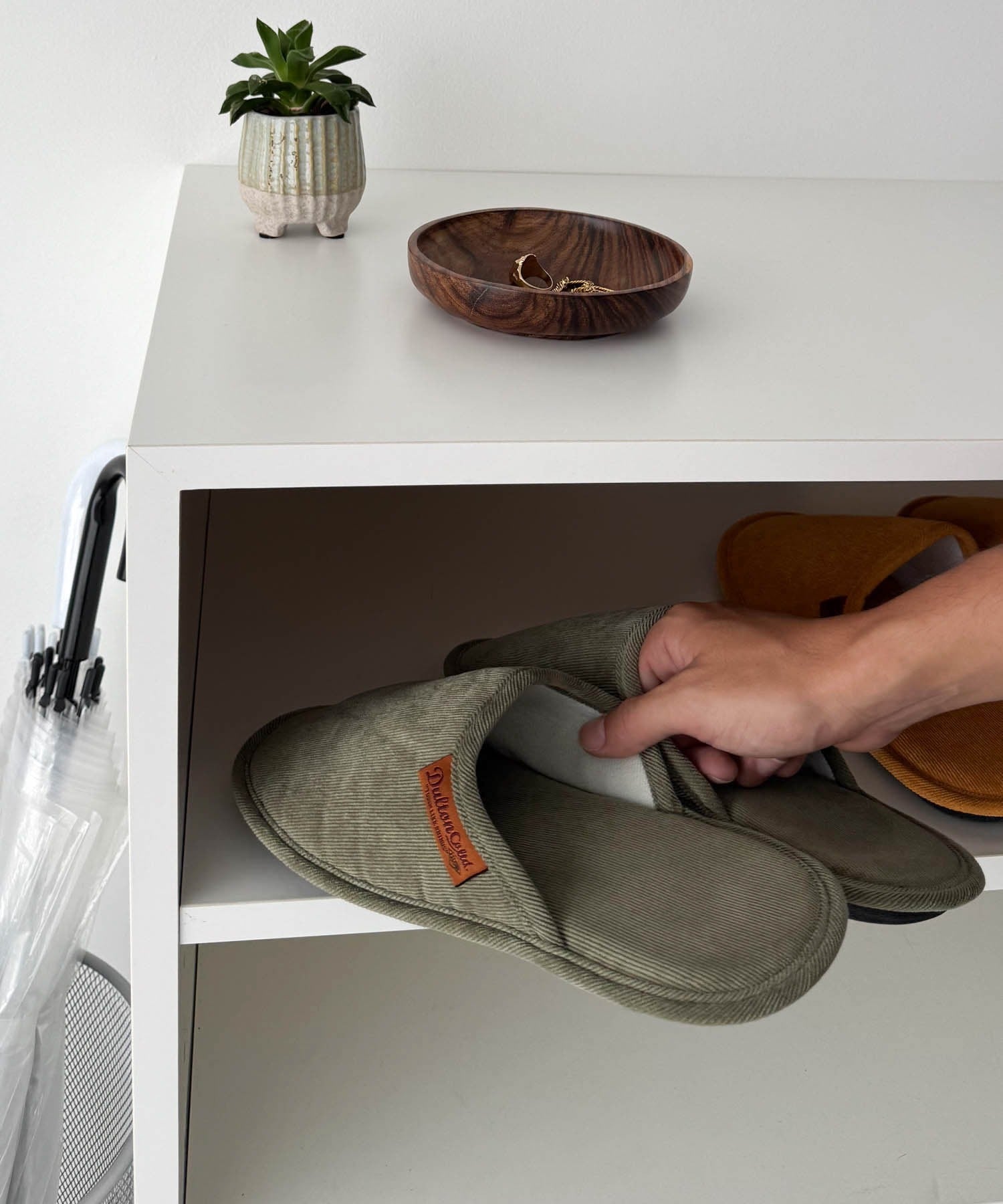 CORDUROY SLIPPERS EV/コーデュロイスリッパ(MEN)/T20-0224L