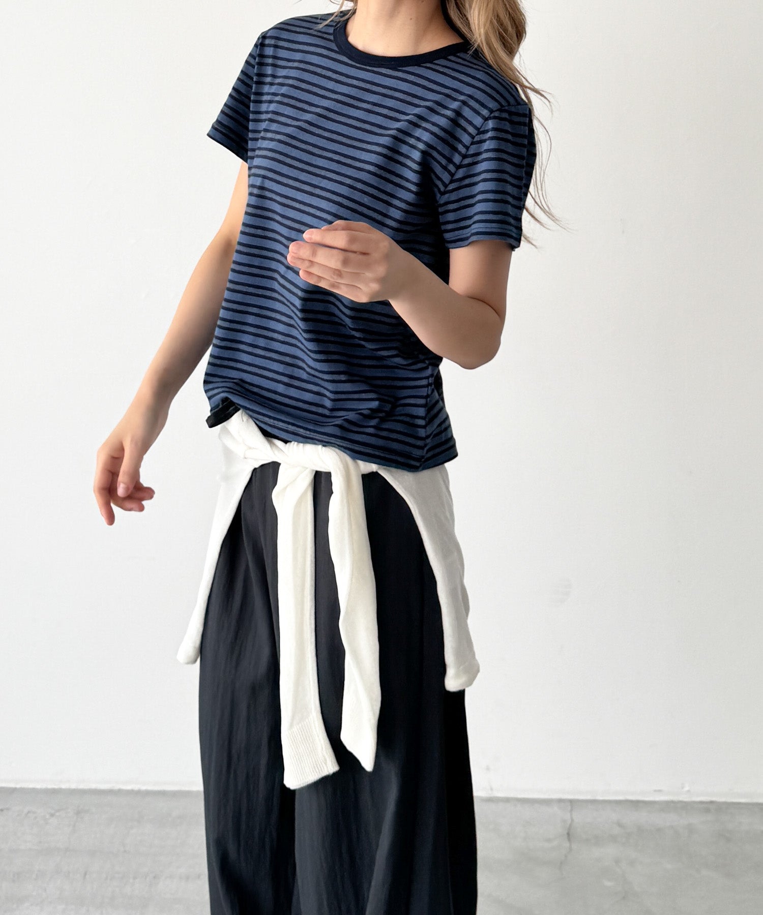 マルチボーダーリンガーTシャツ