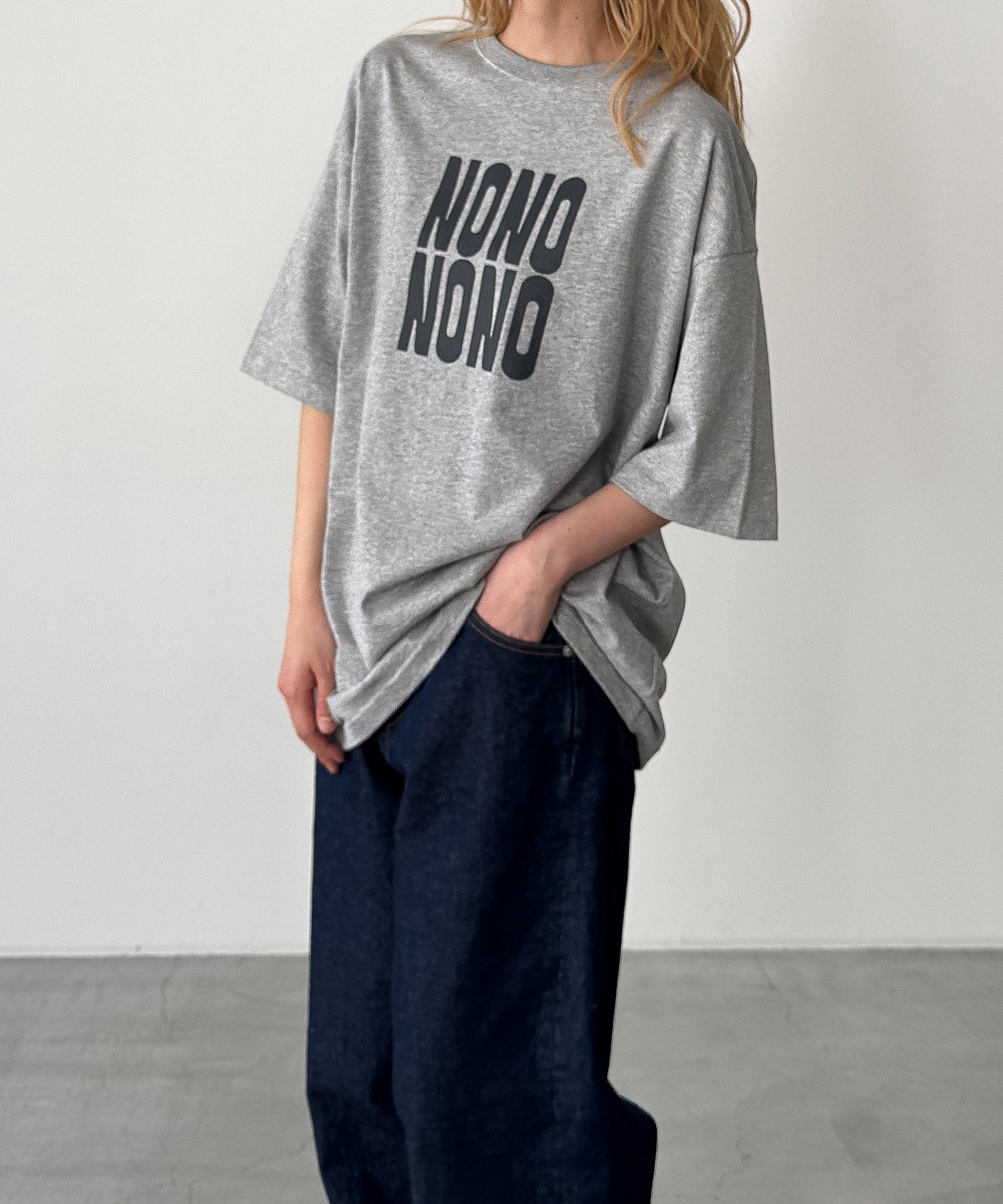 "NO"Tシャツ