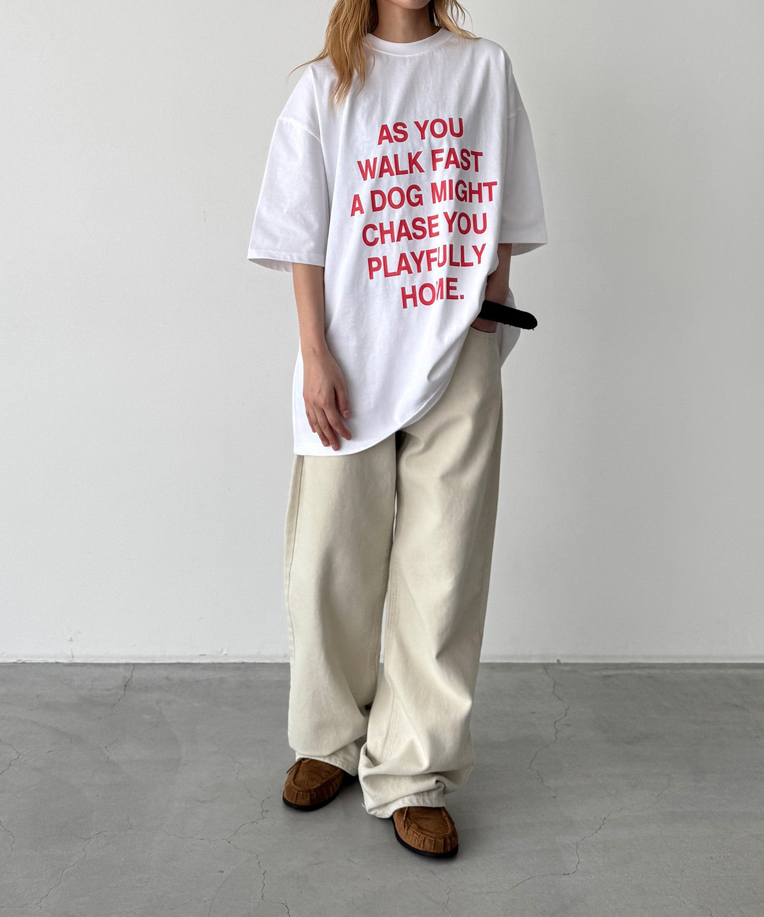 "AS YOU"Tシャツ