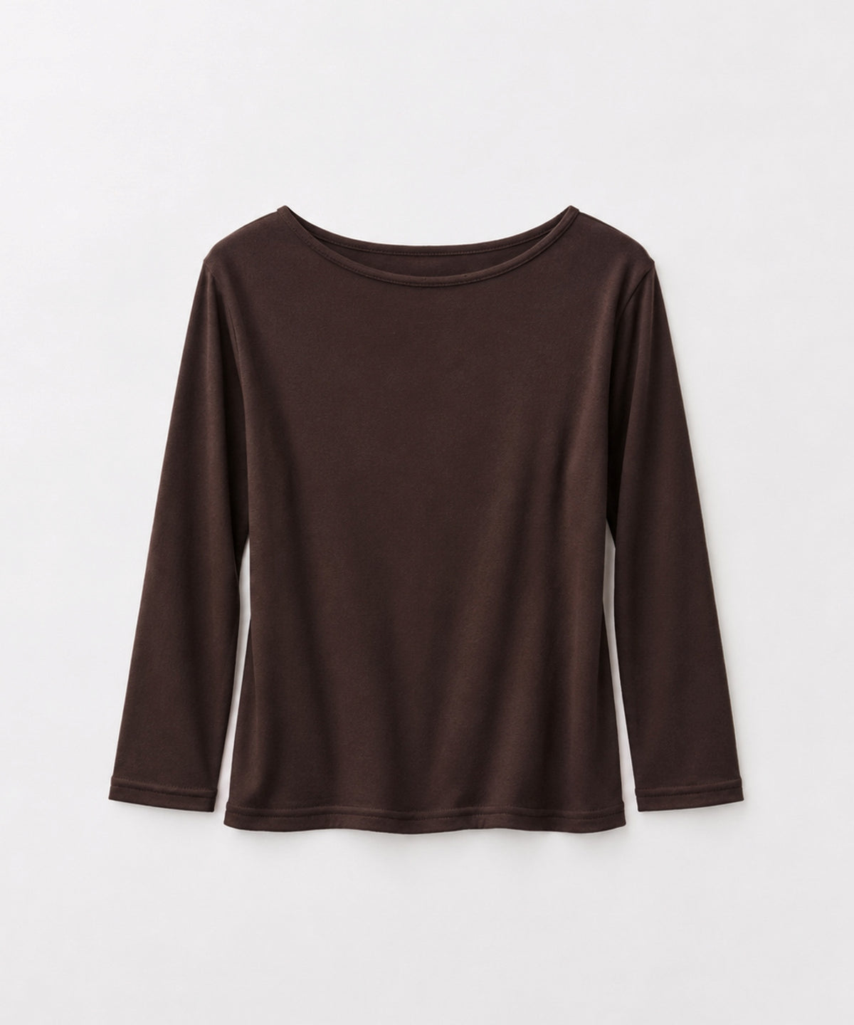 リブボート7分袖Tシャツ