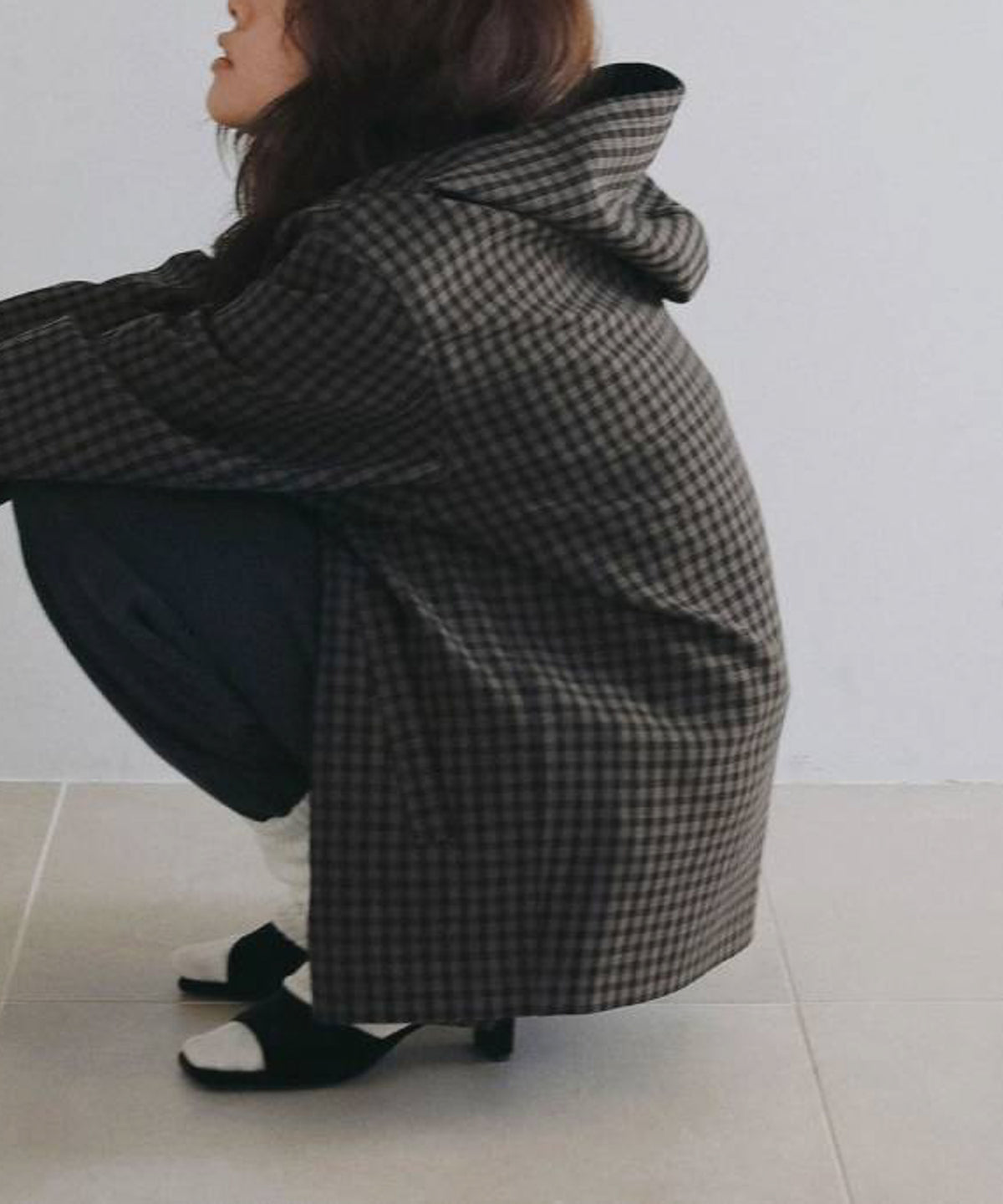 Check Coverall Jacket