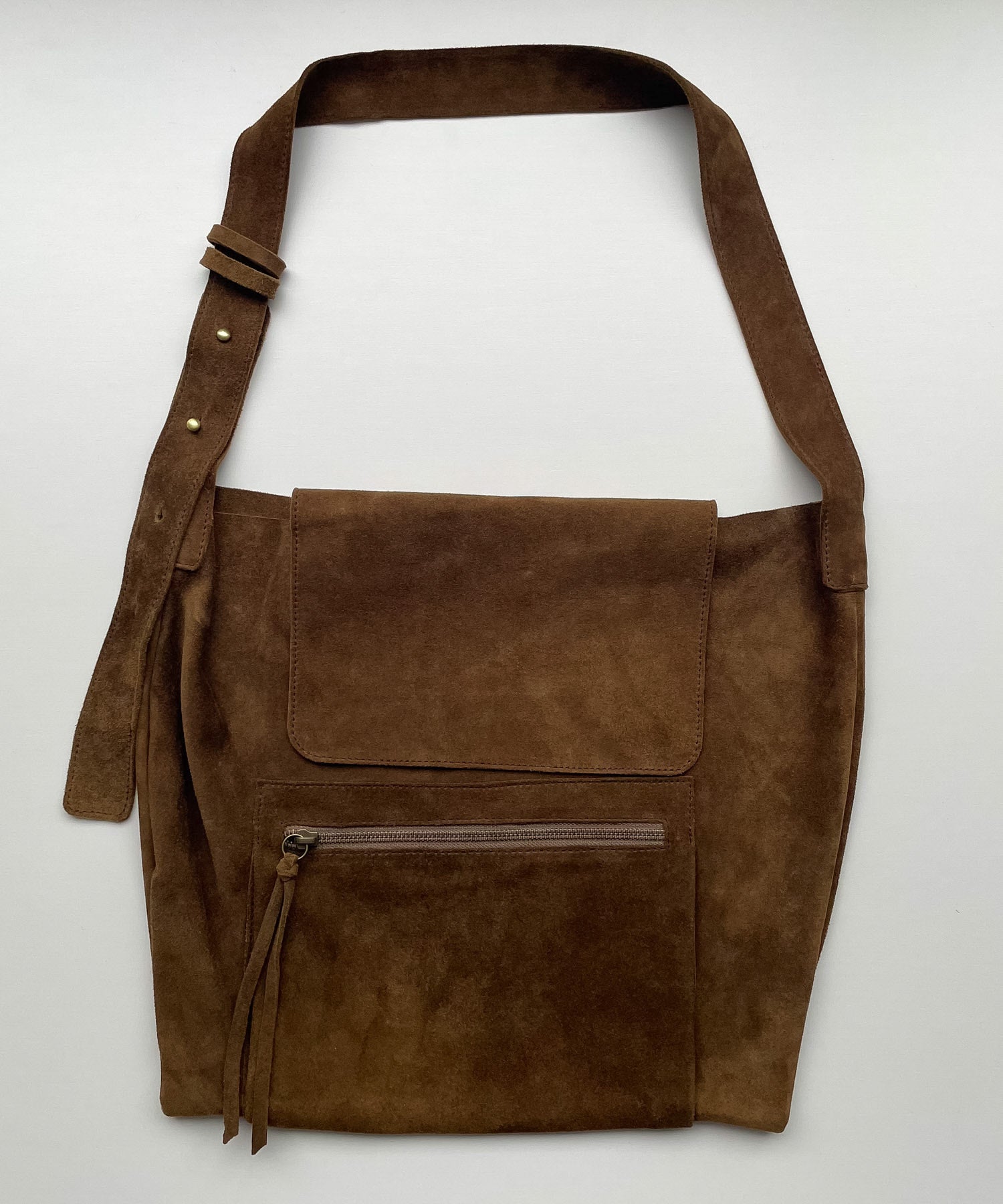 スウェードショルダーBAG