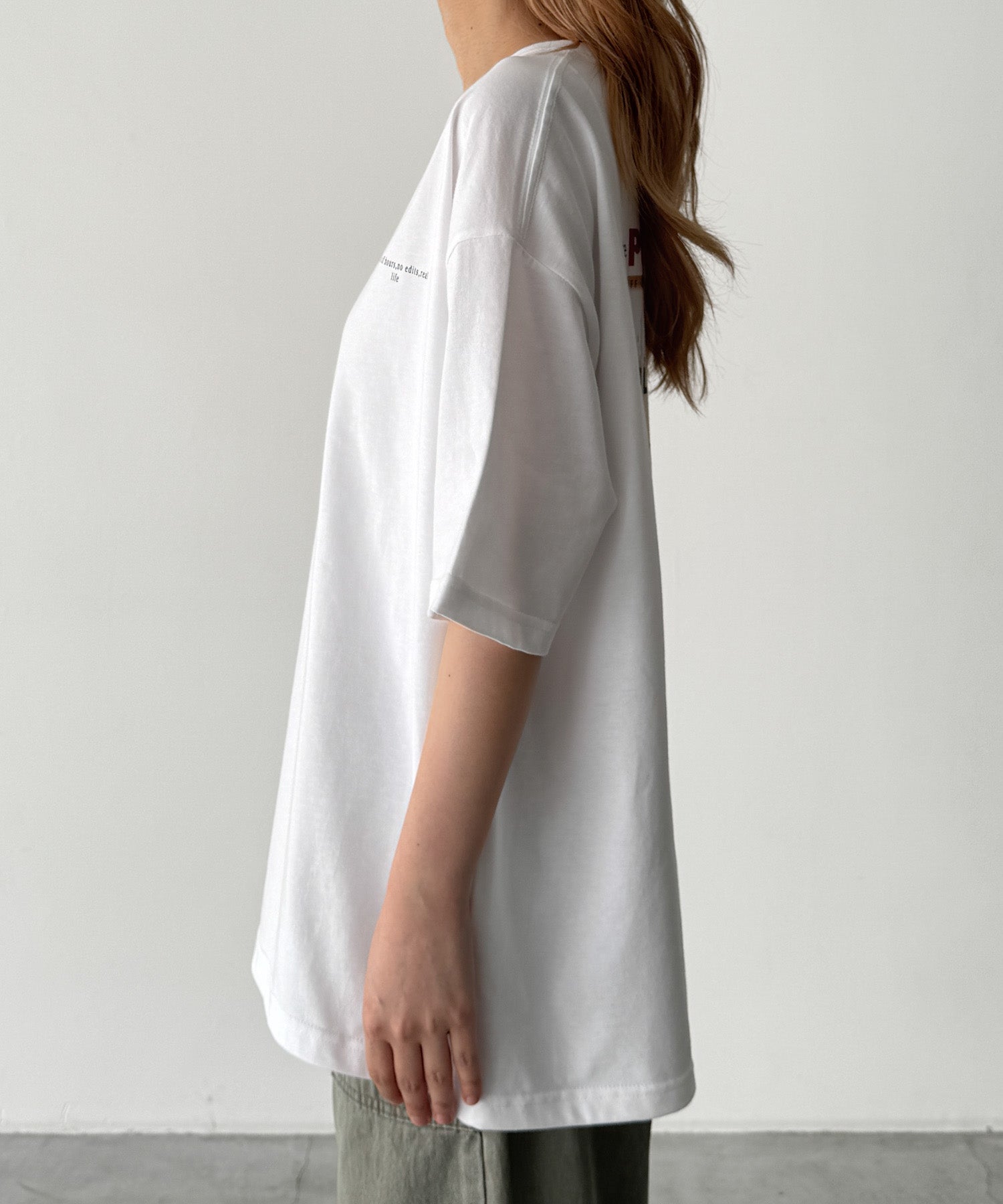 "PUBRIC"半袖Tシャツ