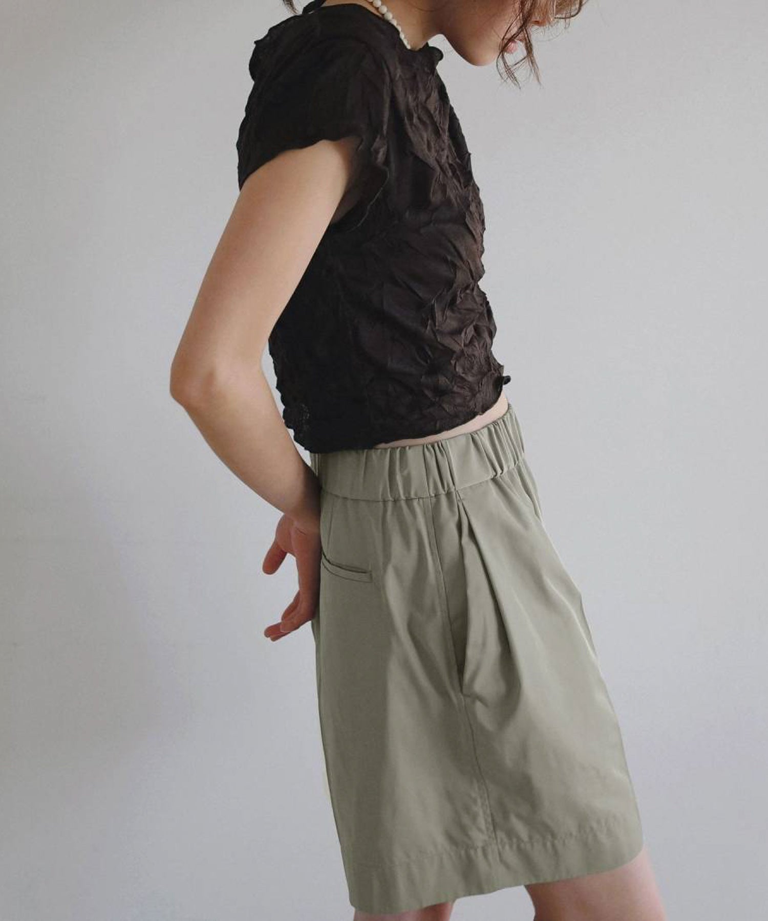Twill Half Pants